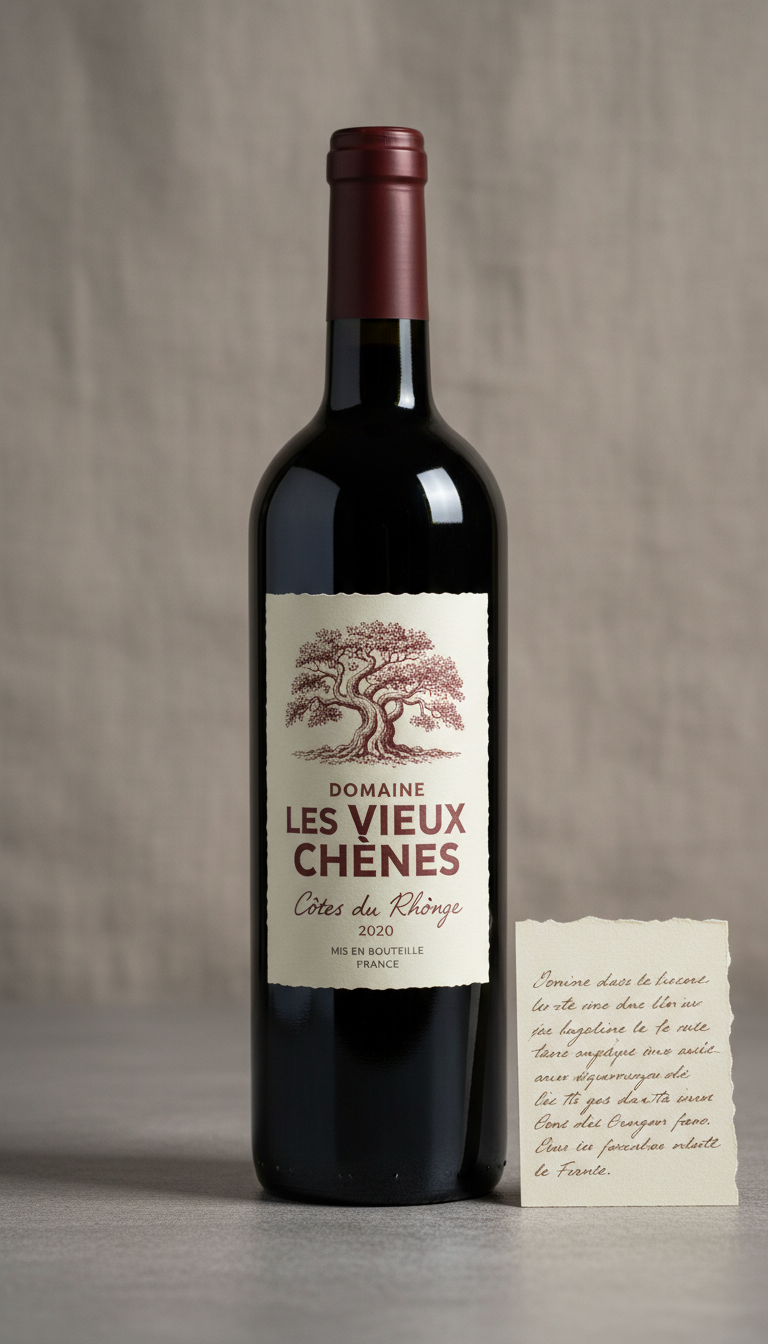 Côtes du Rhône Rouge Old Vines 2020